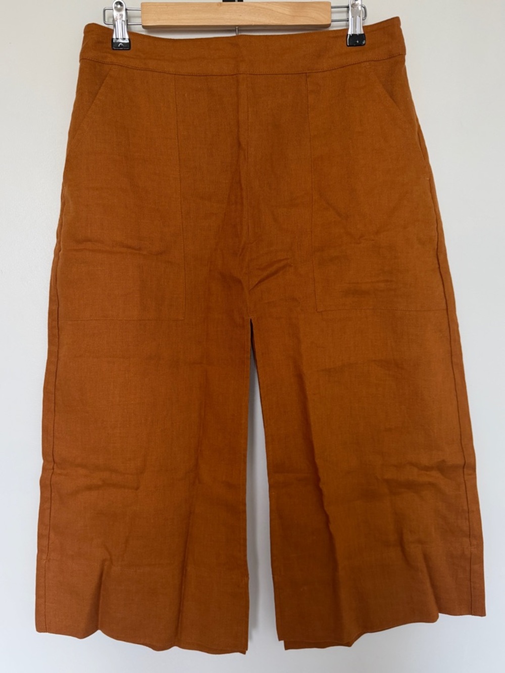 Banana Republic Split Linen Skirt